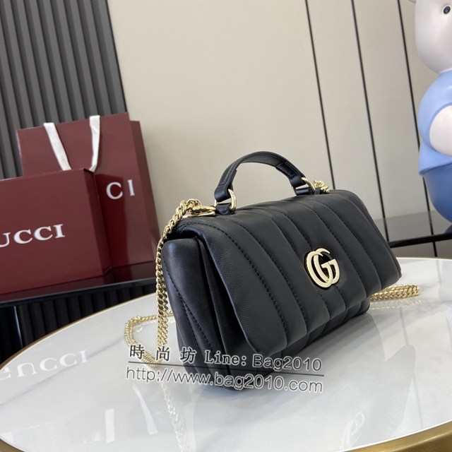 Gucci專櫃古馳最新款Milano系列迷你肩背包女士手提包 jh2389型號：806017